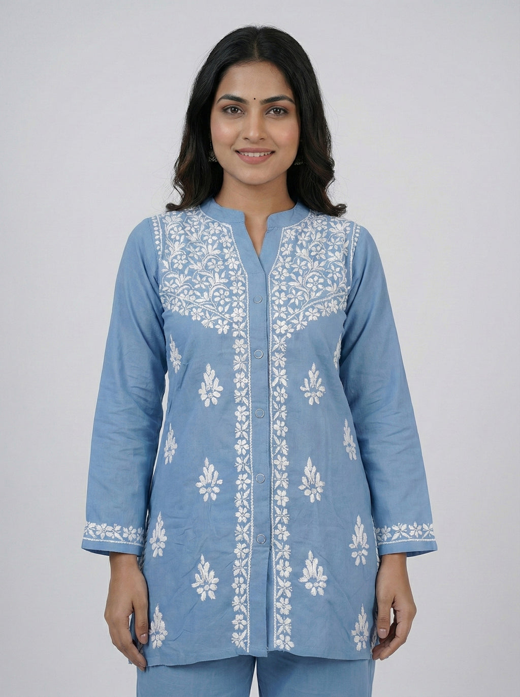 Floral Embroidered Co-ord Set