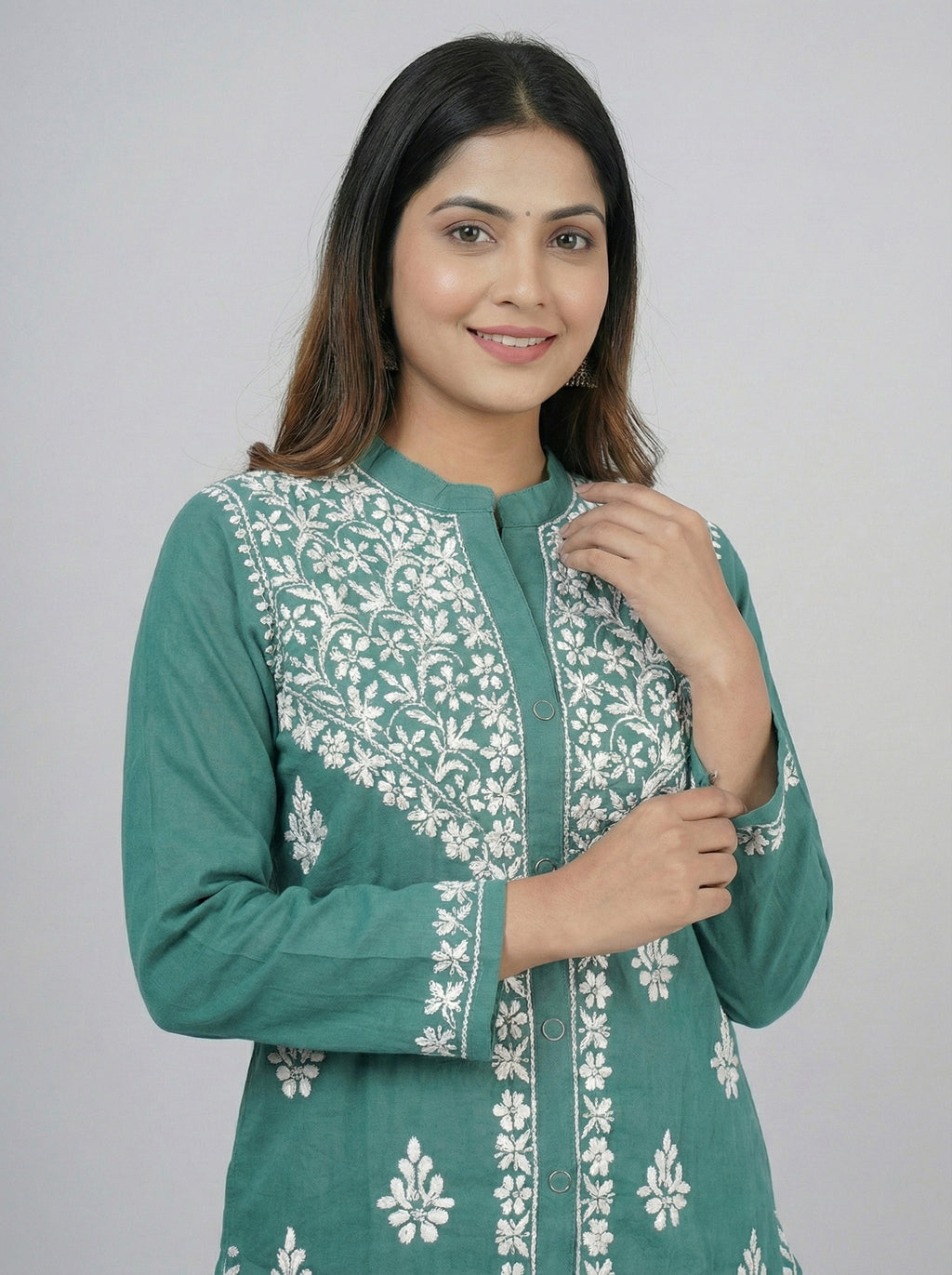 Floral Embroidered Co-ord Set