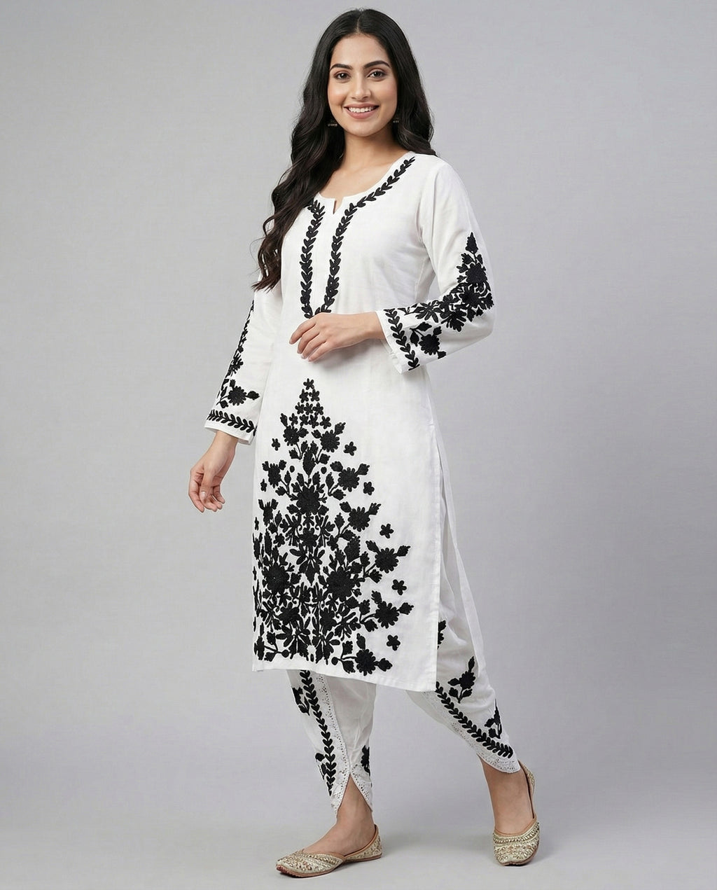 Floral Embroidered Co-ord Set