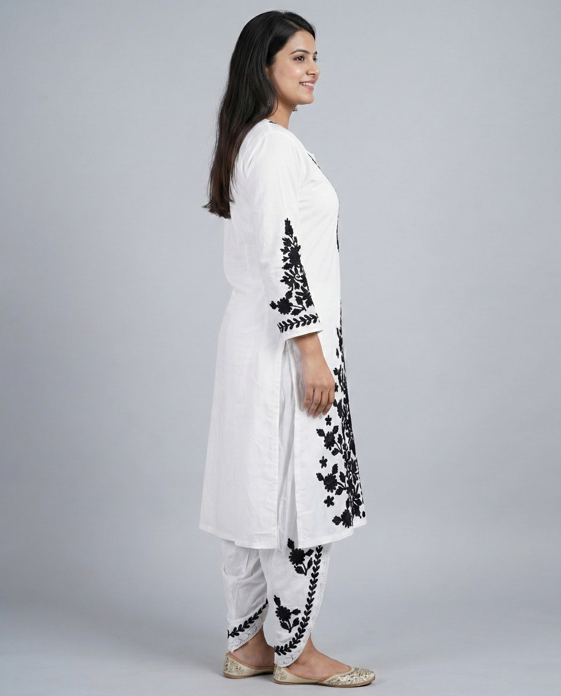 Floral Embroidered Co-ord Set