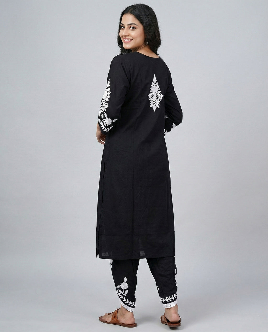 Floral Embroidered Co-ord Set
