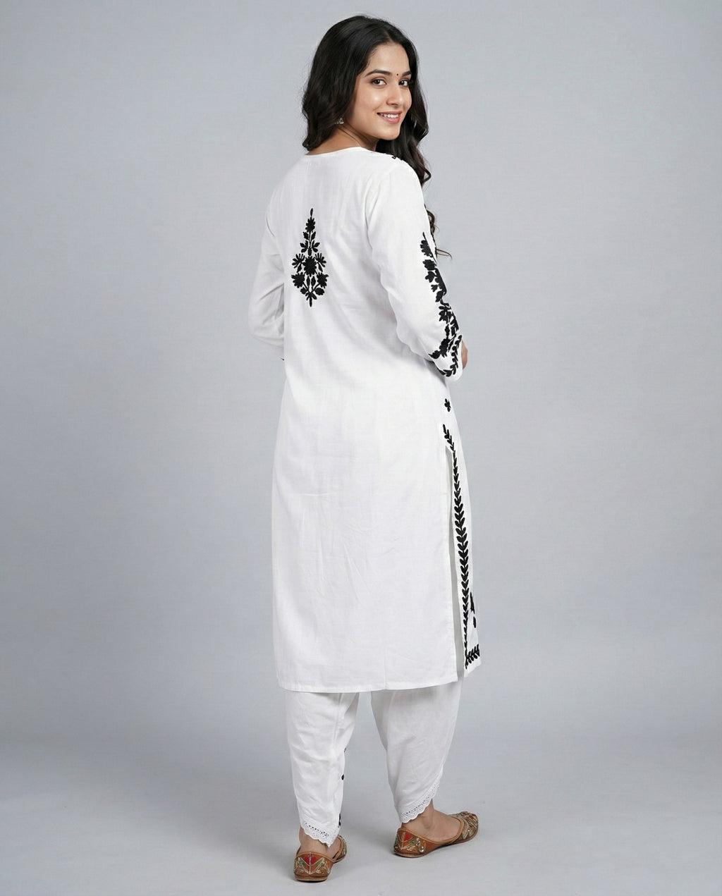 Floral Embroidered Co-ord Set