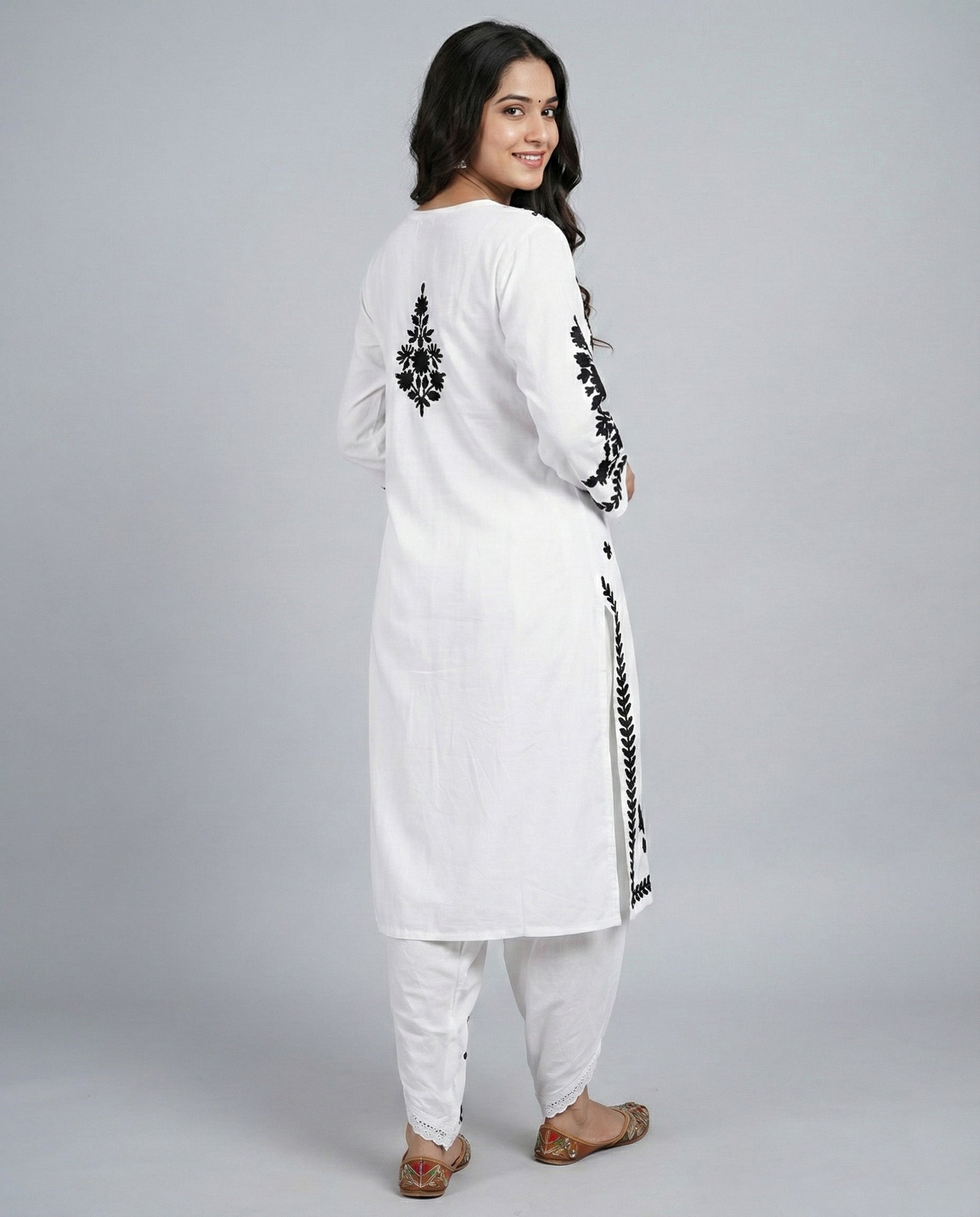 Floral Embroidered Co-ord Set