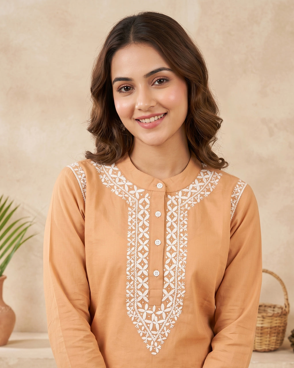 Floral Embroidered Co-ord Set
