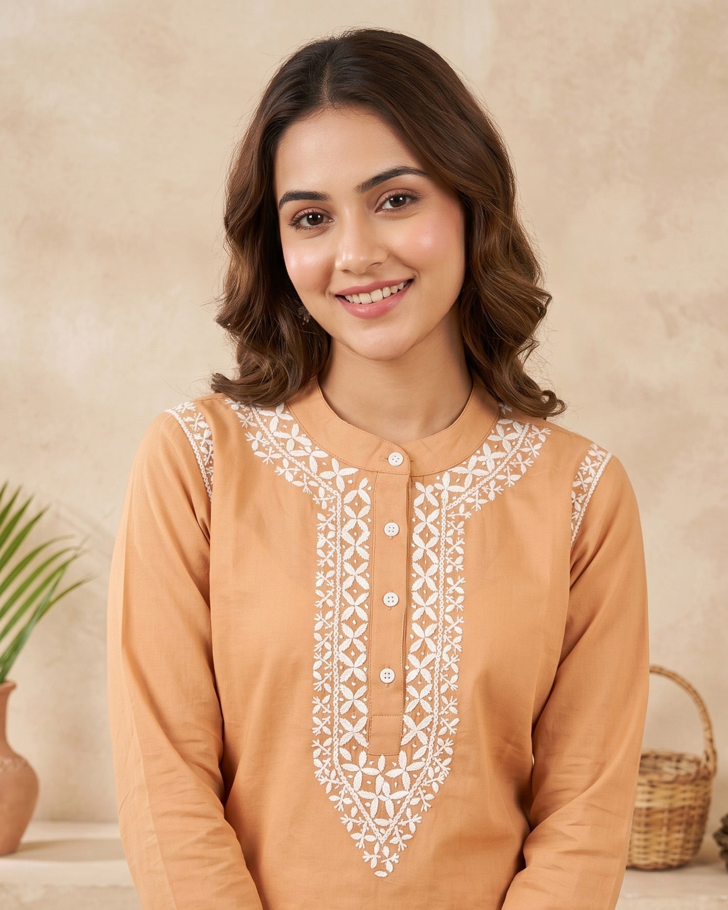 Floral Embroidered Co-ord Set