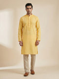 Hand Embroidered Cotton Men Kurta