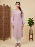 Women Floral Embroidered Chikankari Floral Kurta