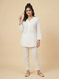 Floral Hand Embroidered Shirt
